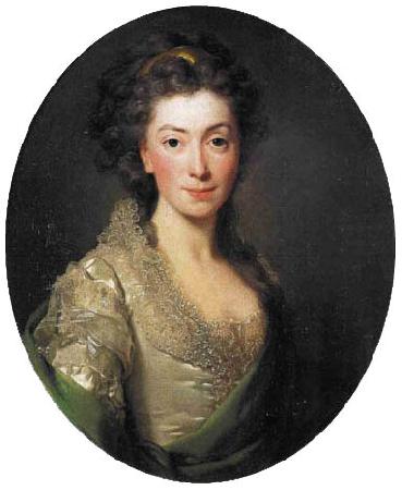 Alexander Roslin Princess Izabela Czartoryska, nee Fleming, oil painting image
